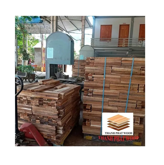 Madera de Acacia Natural para la fabricación de pisos de goma o palés, alta calidad, Exportación a Corea, el mejor proveedor de Vietnam