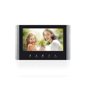 Nueva tendencia, sistema de videoportero de seguridad para el hogar, intercomunicador bidireccional para apartamento, intercomunicador de vídeo impermeable, Monitor de timbre