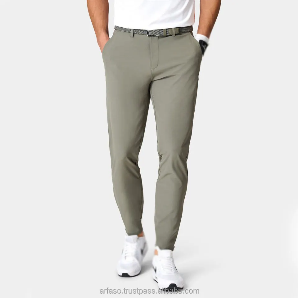 Bán Buôn Chất Lượng Cao Tin Tức Thẳng Quần Của Nam Giới Golf Quần Áo Văn Phòng Chino Cotton Của Nam Giới Chính Thức Quần Quần Golf Quần