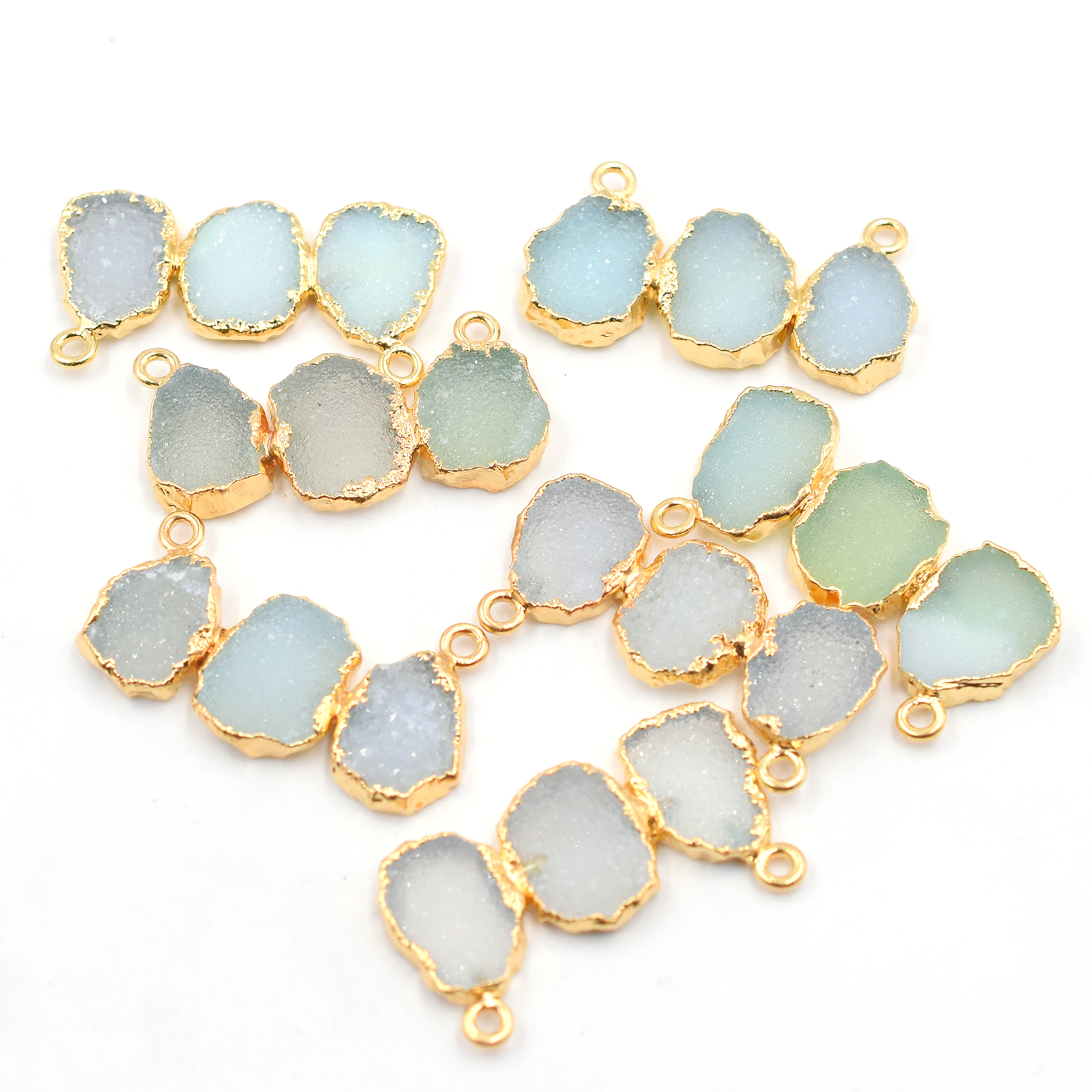 Aqua Druzy