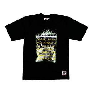Özel grafik Tees Asaali T shirt baskılı erkek serigraf baskı Vintage asit yıkama T-shirt erkekler boy Asaali T-shirt - Product Image 1