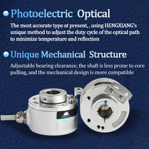 K50 incrmental <strong>encoder</strong> 6mm to 15mm hollow shaft <strong>program</strong> incremental <strong>encoder</strong> highest pulse 23040ppr - Product Image 4