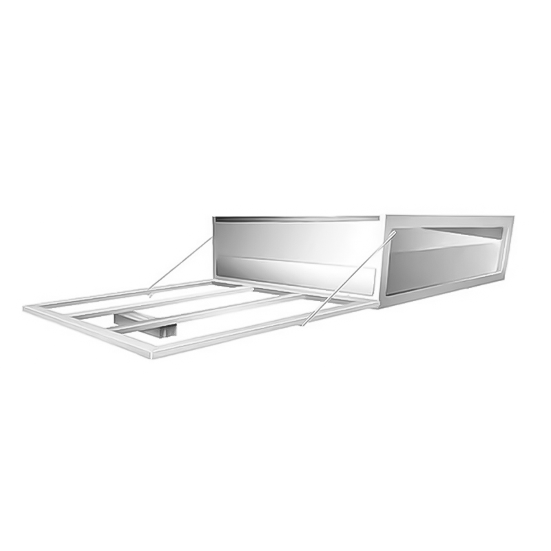 Single Tier Hook Drawer with Shelf