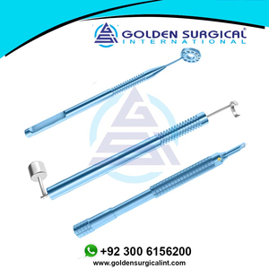 सर्जिकल लेरी सेट लिम्बल छूट चीरा सेट नेत्र माइक्रोसर्जरी उपकरण टाइटेनियम मिश्र धातु - Product Image 2