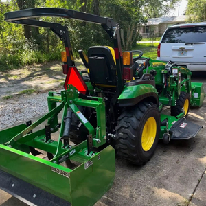 购买John Deer 2025R 4x4迷你轮式拖拉机割草机甲板25HP多功能4WD发动机轴承芯购买二手拖拉机立即出售