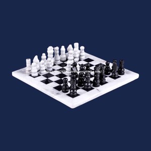 Thủ công màu xanh lá cây đá cẩm thạch Granite bàn cờ trò chơi thiết lập trong nhà đá cờ vua tiền xu trẻ em thiết lập từ lớn nhất xuất khẩu - Product Image 5