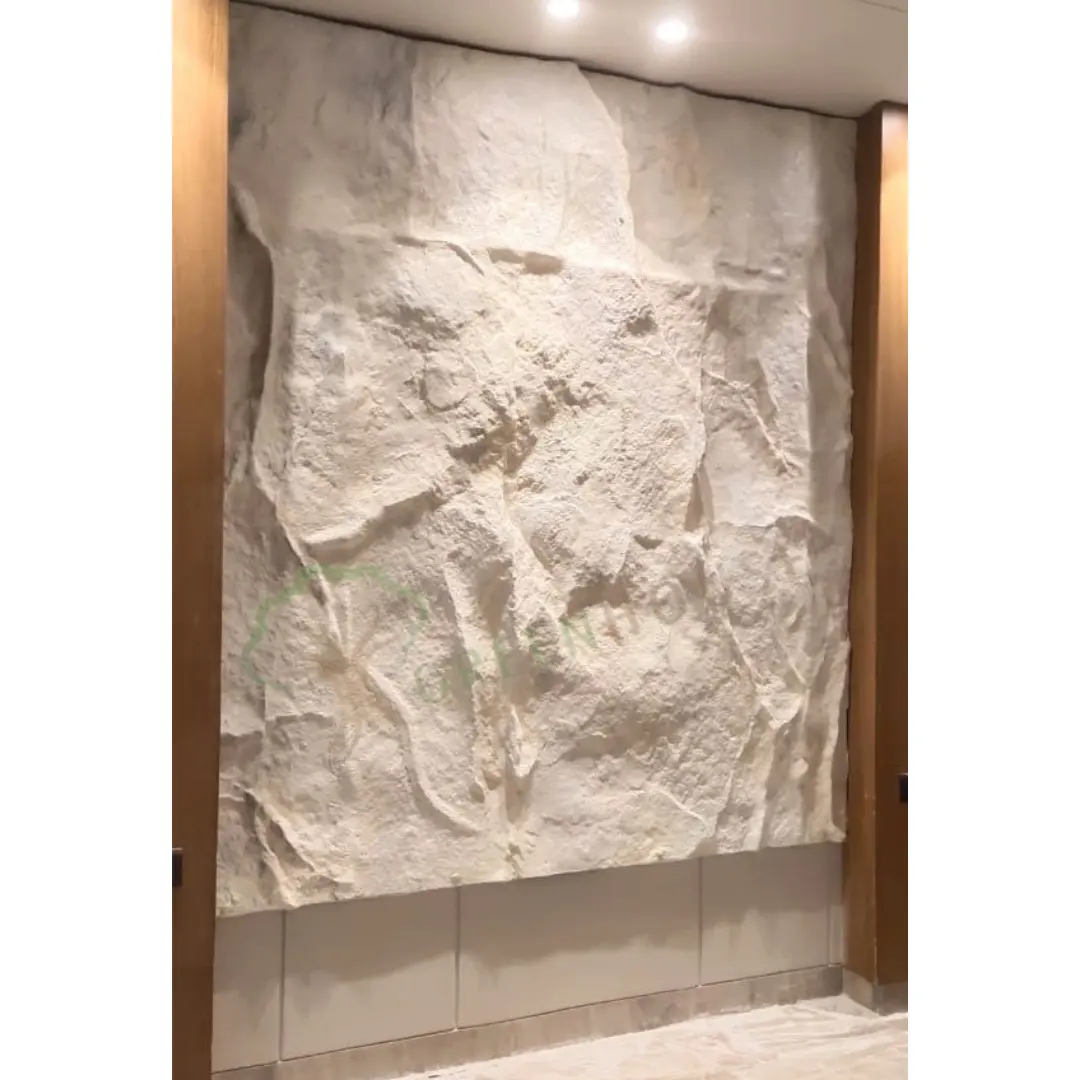 Lightweight FRP Artificial Rock Wall with Latest Designed & Natural Look FRP Faux Rock Wall Panel Faux Stone Panel Wall Decor