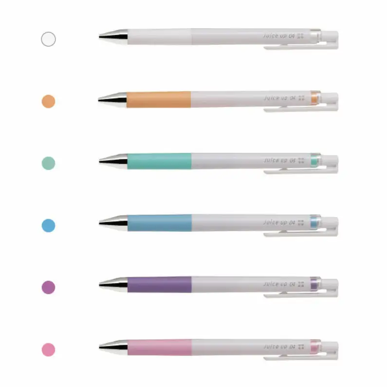 قلم جيل بسلسلة ألوان الباستيل ، عصير يصل إلى 0.4 درجة ، قلم من الجل ذو لون الباستيل ، بحجم درجة ، من مادة الجل ، من سلسلة الألوان ، طراز