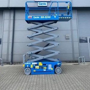 Wholesale 14M Genie GS-3246 Aerial Self Propelled Boom Work Platform Scissor Lift With <strong>Excellent</strong> Operational <strong>Functions</strong> Available