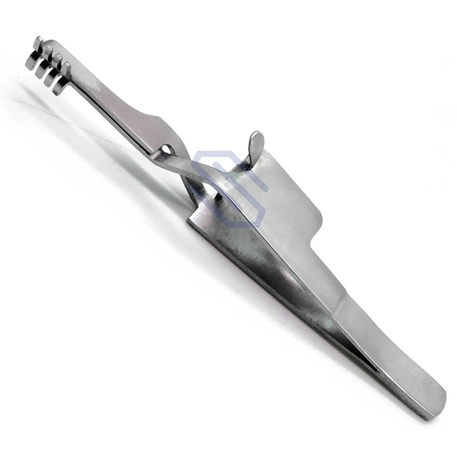 Retractor de piel de acción cruzada automático, de 4,5 puntas romas 4x4 "con instrumentos quirúrgicos de 7 pasos, acero inoxidable Dental CE