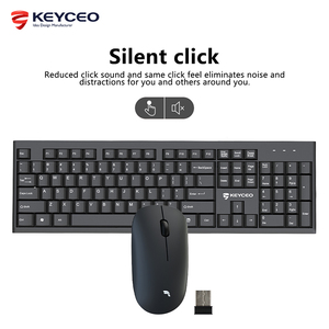 <strong>Keyboard</strong> and <strong>Mouse</strong> <strong>2</strong>.4G Wireless Combo Office 10 Meter Transmission Range for <strong>Keyboard</strong> and <strong>Mouse</strong> Ergonomic OEM - Product Image 3
