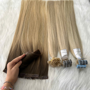 Various Types of Hair Extension Best Sale Product <strong>Wholesaleprice</strong> Hot Color -Tape, Nano Tip, Bulk, Weft, Keratin Tip - Trendcolor - Product Image 2