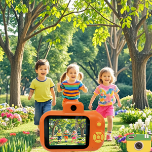 Gran oferta de cámara digital para niños de 2,4 pulgadas con pantalla LCD, memoria de 32GB, funciones de vídeo y foto, cámara Digital para niños