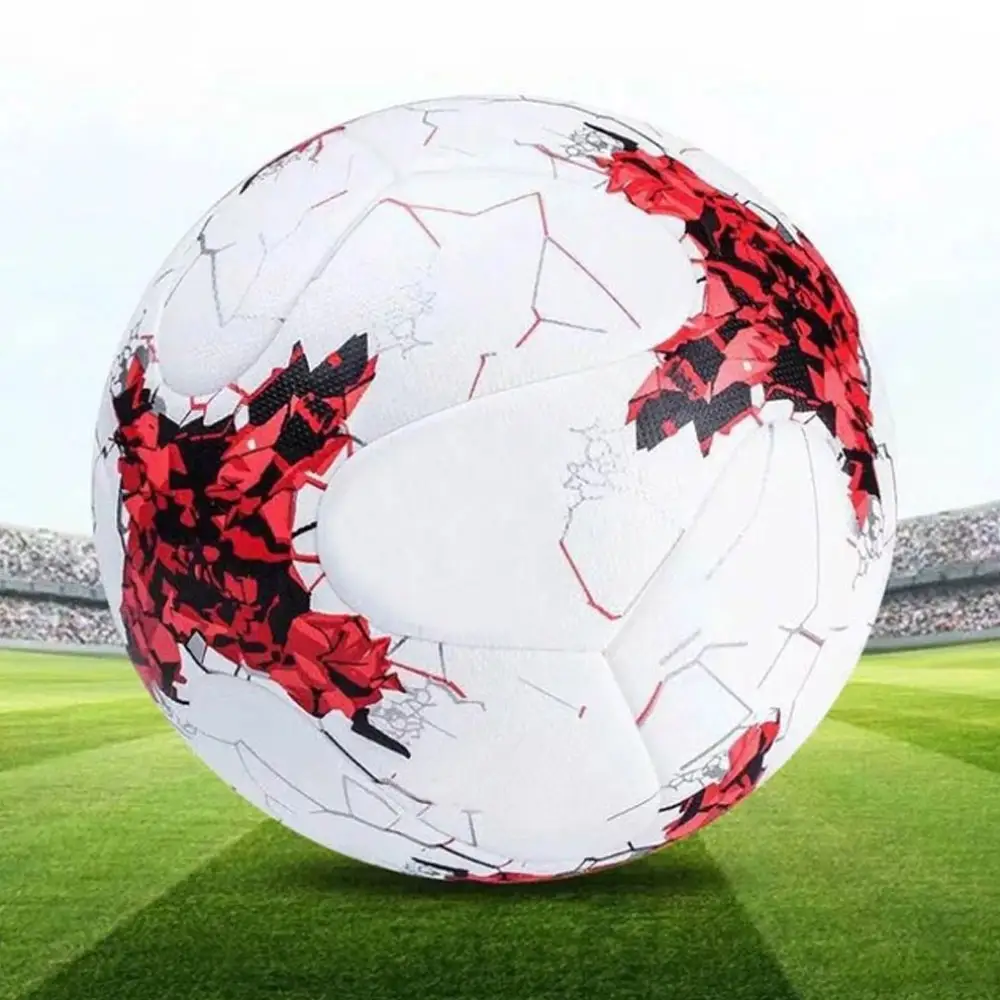 Atacado Soft Soccer Ball Logotipo personalizado Heavy Duty Football Alta qualidade Tamanho personalizado Futebol Premium