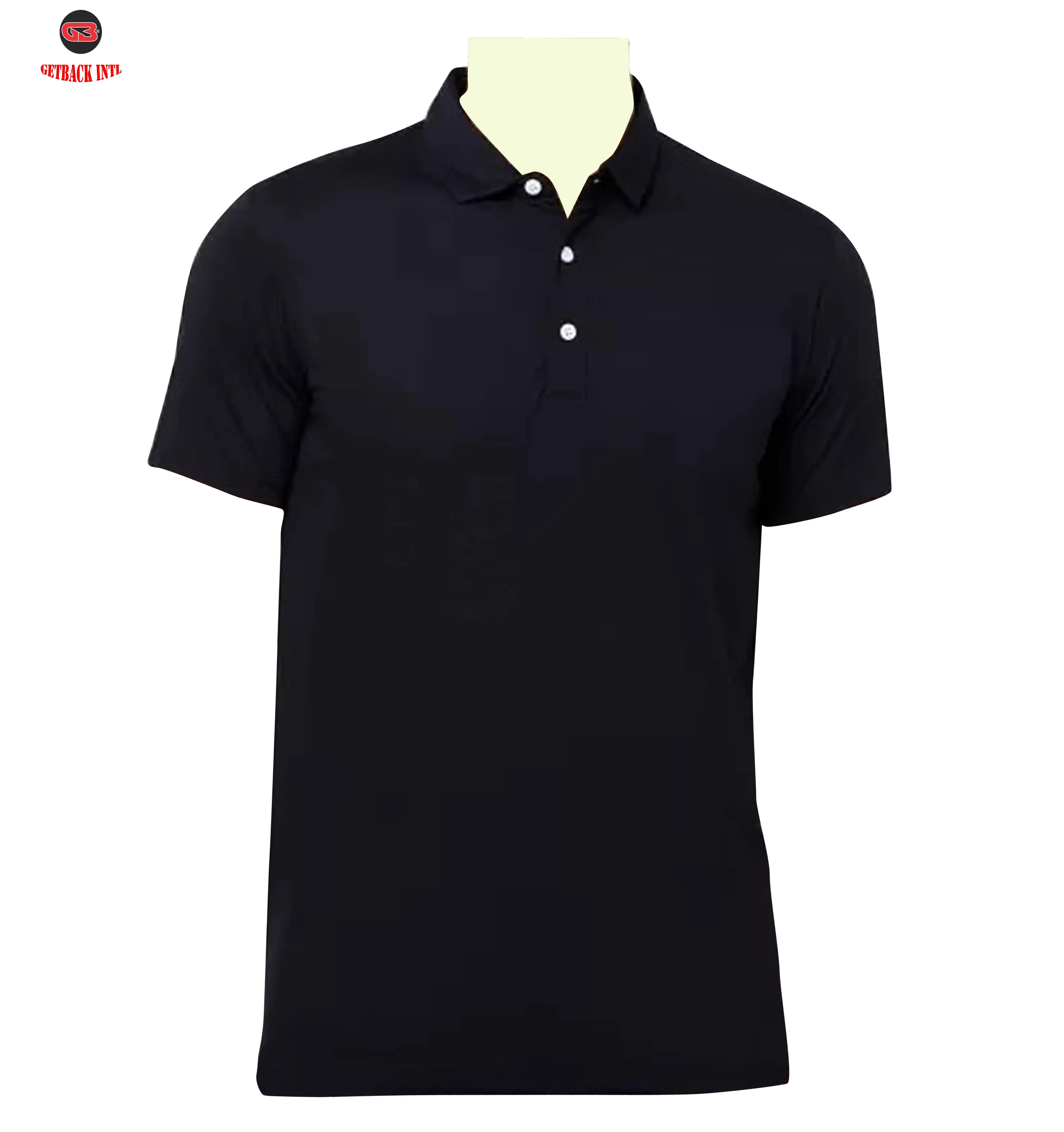 100% Cotton Pique Fabrics Polo Shirts with Collar Anti-Shrink Plus Size for Men Available in Multi Styles and Colors