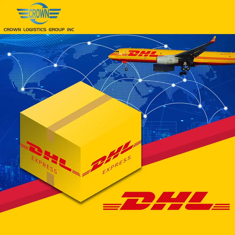 شحن جوي سريع dhl من الصين إلى الولايات المتحدة الأمريكية للشحن من الباب إلى الباب