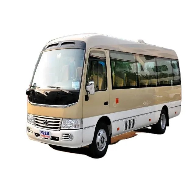 Coaster Bus 20 Seater Luxury Gasoline Coaster City Buses Entrenadores manuales a la venta