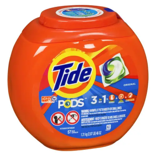 Laundry Detergent Soap Tide PODS PODS, High Efficiency (HE), Original Scent Shipping or Delivery 100%