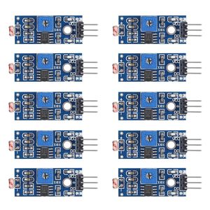 LDR感光センサーモジュール3ピン5MM光依存抵抗センサーモジュールデジタル光検出LM393 - Product Image 4