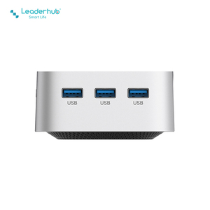 Mini PC Leaderhub moderno con WiFi5 Bluetooth 5,2 e Intel N100 para una conectividad y rendimiento sin problemas - Product Image 1