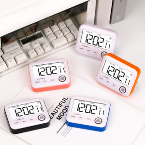 Commercio all'ingrosso della fabbrica stile coreano Pomodoro conto alla rovescia digitale intervallo Timer aspetto comune con luce lampeggiante per uso cucina - Product Image 1