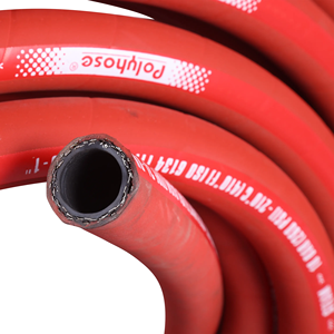 Kırmızı PVC örgülü hortum boru plastik tüpler ürün takviyeli PVC örgü ile yüksek kaliteli, esnek plastik boru - Product Image 2