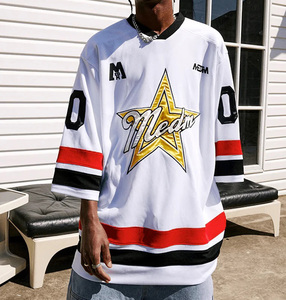 送料安い商品新着カスタムメイドVarsity Jersey Hockey Stock,バルク服,ミックス服ベール,古着