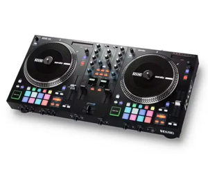 本格的なRane ONE 2チャンネルPro DJコントローラー7台の電動ターンテーブルスタイルデッキ付き - Product Image 1