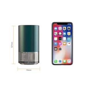USB Аккумуляторная Автомобильная воздушная диффузорная машина, Электрический ультразвуковой безводный автомобильный аромадиффузор со стеклом - Product Image 2