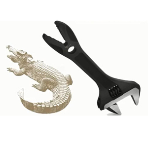 2合1鳄鱼活动扳手组合扳手双头扳手多功能工具 - Product Image 3