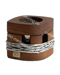 Fouz Mobkhar bellamente elaborado con madera de roble con un diseño natural pequeño y perfecto para cuerdas de viaje con un color mate - Product Image 1