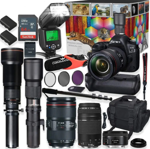 Available in Stock 5D Mark IV Full Frame Digital <strong>SLR</strong> <strong>Camera</strong> With EF 24-70mm F/4L Is USM Lens Kit Black Bundle Set - Product Image 2