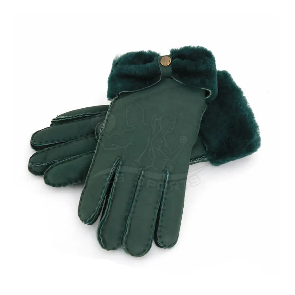 New Fashion Genuine Leather Gloves Women Gloves With 100% Original Leather Dressing Winter Gloves