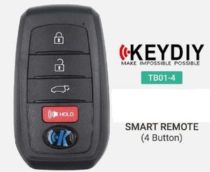 KEYDIY TB01 KD Smart Prox Remote Control Proximity Car <strong>Key</strong> with 8A Chip for Toyota Corolla Camry for Lexus 0020 2110 Keyless - Product Image 2