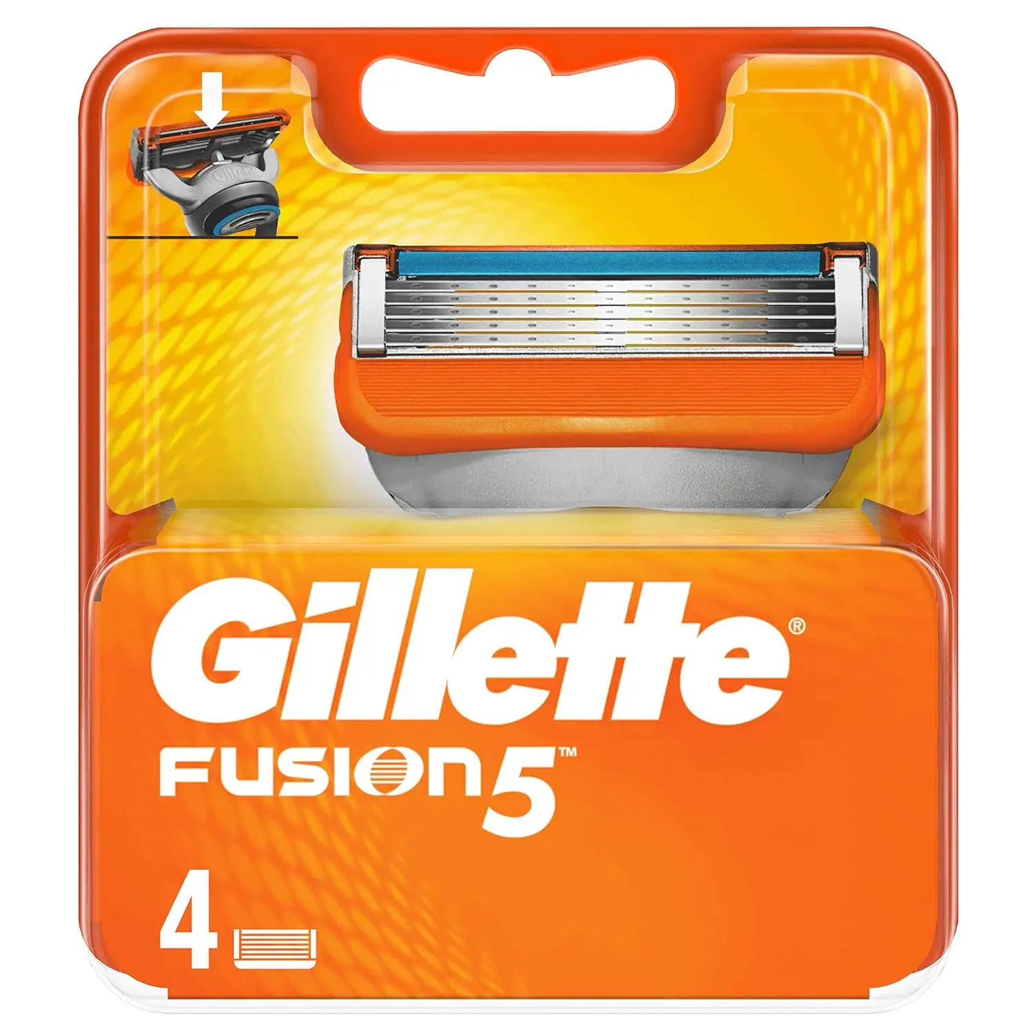 Gillette fension5 pisau cukur untuk pria, pegangan + 2 pisau cukur isi ulang, Gillette Fusion 5 pisau untuk pria penggantian harga grosir