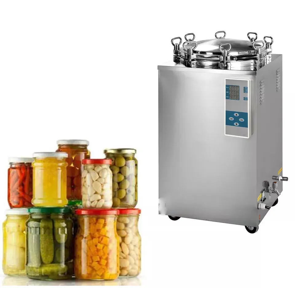 Canned Food Autoclave Retort Sterilizer 50l Food Retort Machine Steam Sterilizer Autoclave Retort Machines