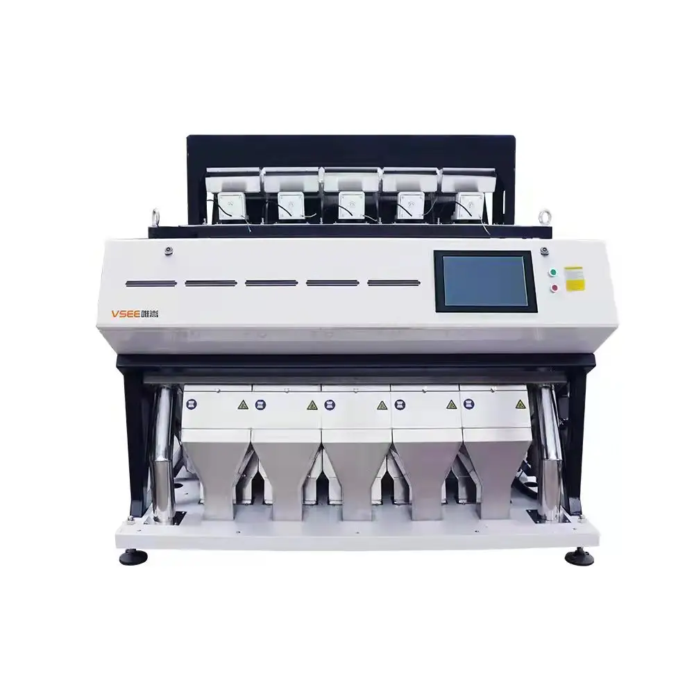 VSEE автоматическая машина для сортировки орехов кешью оптическая цветная сортировочная машина миндальная ягода оборудование для очистки и сортировки зерна