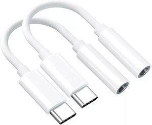 <strong>Type</strong>-<strong>C</strong> to 3.5mm <strong>Audio</strong> <strong>Adapter</strong> <strong>USB</strong> <strong>C</strong> to 3.5 Headphone Jack <strong>Adapter</strong> Cable - Product Image 1