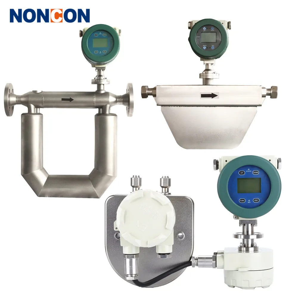 Ce được phê duyệt coriolis lưu lượng mét Xăng LPG dầu hỏa DIESEL nhiên liệu dầu Flow Meter mật độ mét cho chất lỏng