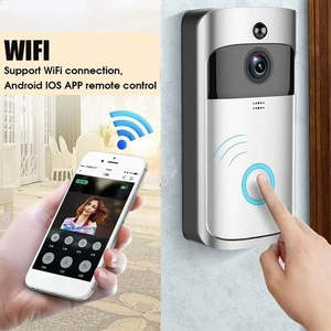 Недорогой, лидер продаж, умный дверной звонок, Wi-Fi, беспроводной звонок, домофон, дверной звонок, управление доступом, кольцо с дверной глазной камерой - Product Image 1