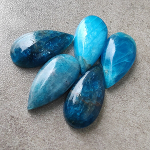 טבעי אפטיט ניאון אפטיט גדול צורה cabochon שטוח בחזרה מכויל aaaa איכות טיפה אבני חן, כל הגדלים זמין