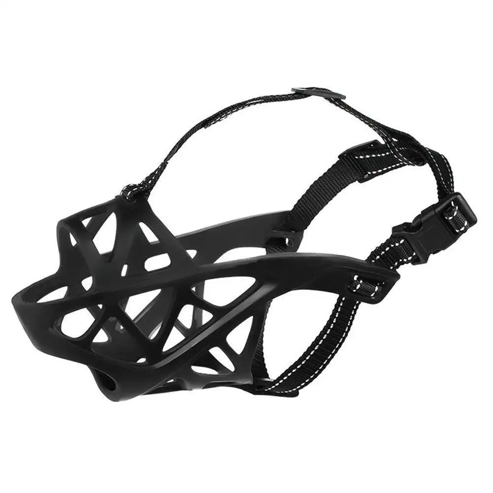 Tactical Dogs Muzzle Cover Inklusive Cage Muzzle Atmungsaktive Pet Dog Supplies Rindsleder-Maul körbe