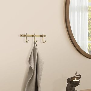 时尚装饰黄铜壁挂衣架衣服黄铜挂钩畅销产品新设计黄铜挂钩衣架价格便宜