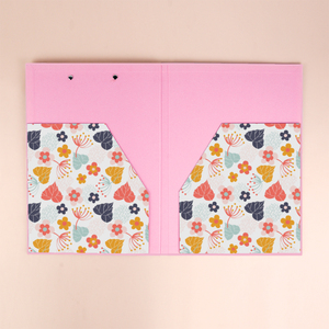 Carpeta de portapapeles con logotipo personalizado con Bloc de notas forrado Oficina Escuela Papelería Bloc de notas Portapapeles Padfolio - Product Image 3