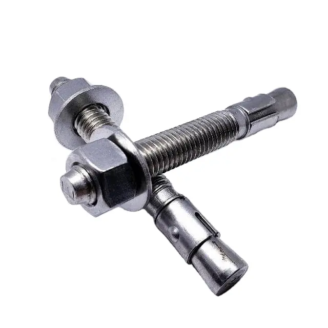 Stainless Steel Hammer Drive Anchor Bolts 12mm Diameter with Zinc Surface Treatment Concrete Metal Nail Fixing Factory Price