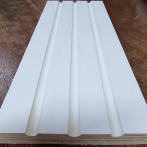 Yatak odası ve dairelerde pencere çerçeveleri için dış uygulama için Modern tasarım beyaz astarlanmış LVL ahşap düz Jamb - Product Image 1