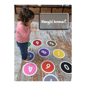 数と色に焦点を当てた子供の学習のためのモンテッソーリに触発された数学のおもちゃ教育ゲーム - Product Image 3