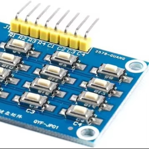 4x4 Matrix 16 Tastatur Tastatur modul MCU Micro computer Development Board 16-Tasten-Lernkarte