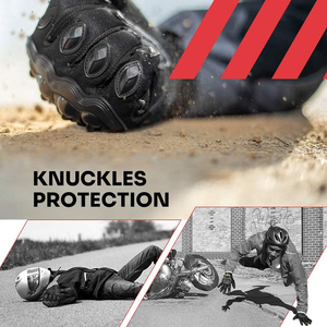Erkek yüksek kaliteli deri yarış eldivenleri nefes dokunmatik ekran motosiklet Motocross spor bisiklet için koruyucu donanım