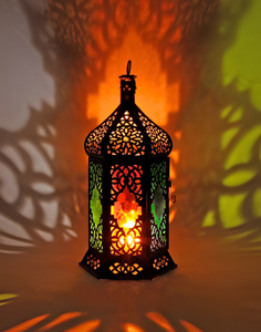 Hồi giáo ramadan cổ điển trang trí <span class=keywords><strong>LED</strong></span> kim loại thủ công mỹ nghệ nến treo đèn lồng pin Powered EID mubarak ánh sáng cho trang trí nội thất - Product Image 1